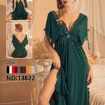 2 Pcs Women Malai lilen net nighty