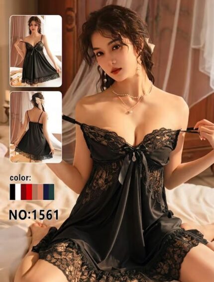 2 Pcs Women Malai Net Nighty